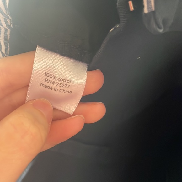 JCP one black and the other is navy cotton shorts - Picture 9 of 10